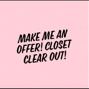 Accepting reasonable offers! No less than $10 each item !